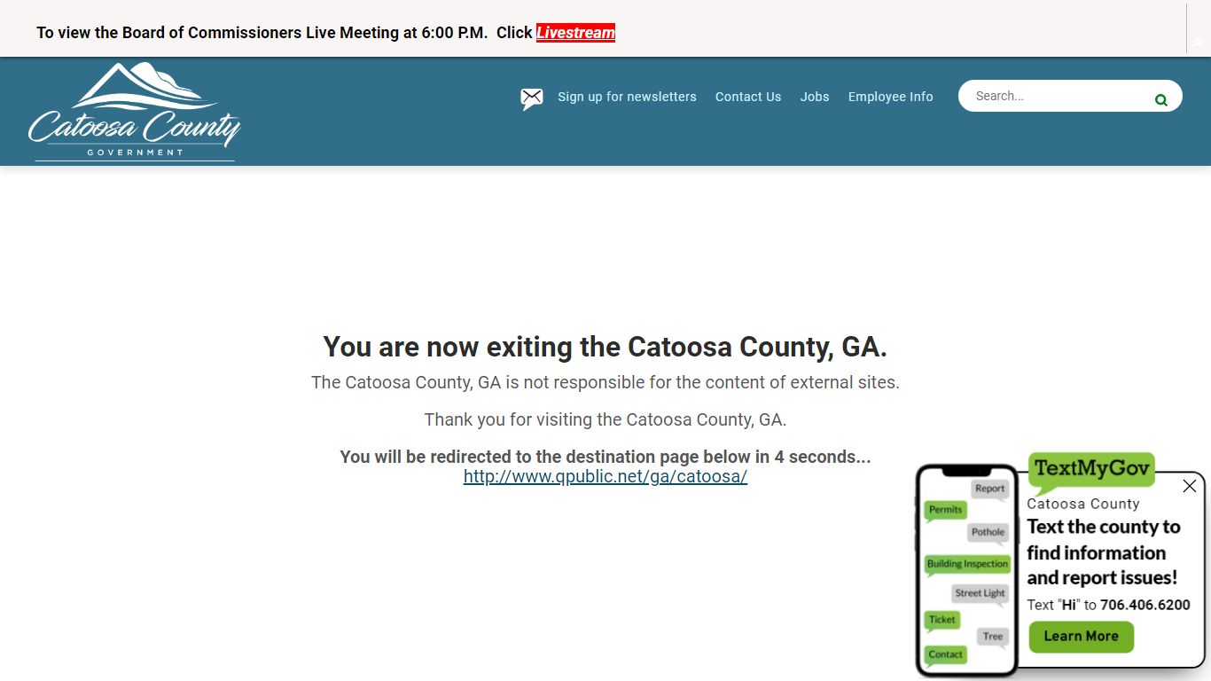 Property Record Search | Catoosa County, GA